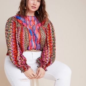 Miranda Peasant Blouse by Bl^NK London